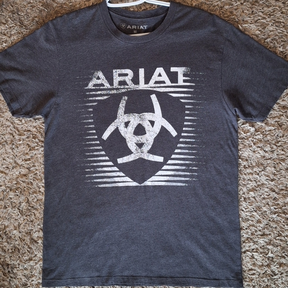 Ariat men's gray Biohazard t-shirt. Medium
